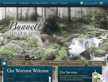 Tablet Screenshot of bunnellfuneralhome.com